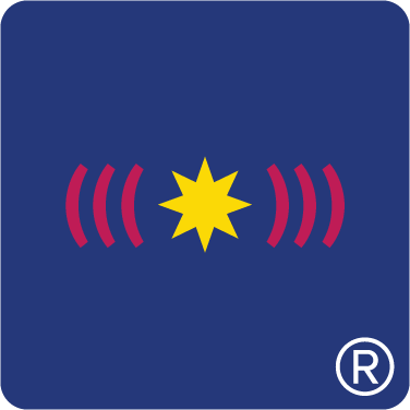 SoundSpark Square Pin